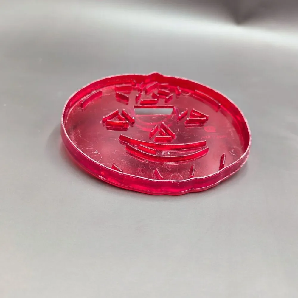 Vtg HRM Made in USA Red Plastic Holiday Cookie Cutter Lot Valentine Halloween